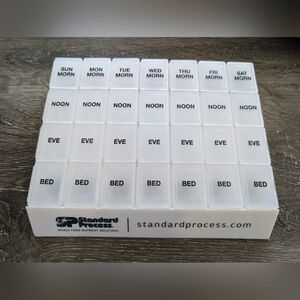 Standard Process Weekly Pill Box